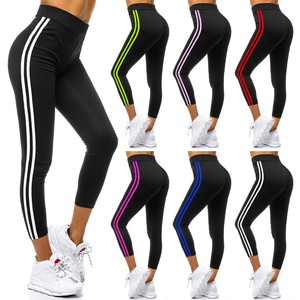 Leggings Fitness Sport Yoga Leggins Jogginghose Lang Hose Slim Fit OZONEE Damen