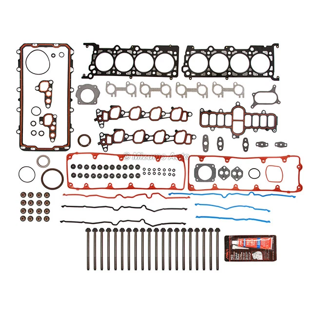 Full Gasket Set Head Bolts Fit 02-11 Ford Explorer Crown Victoria Lincoln 4.6 - Image 2 of 4
