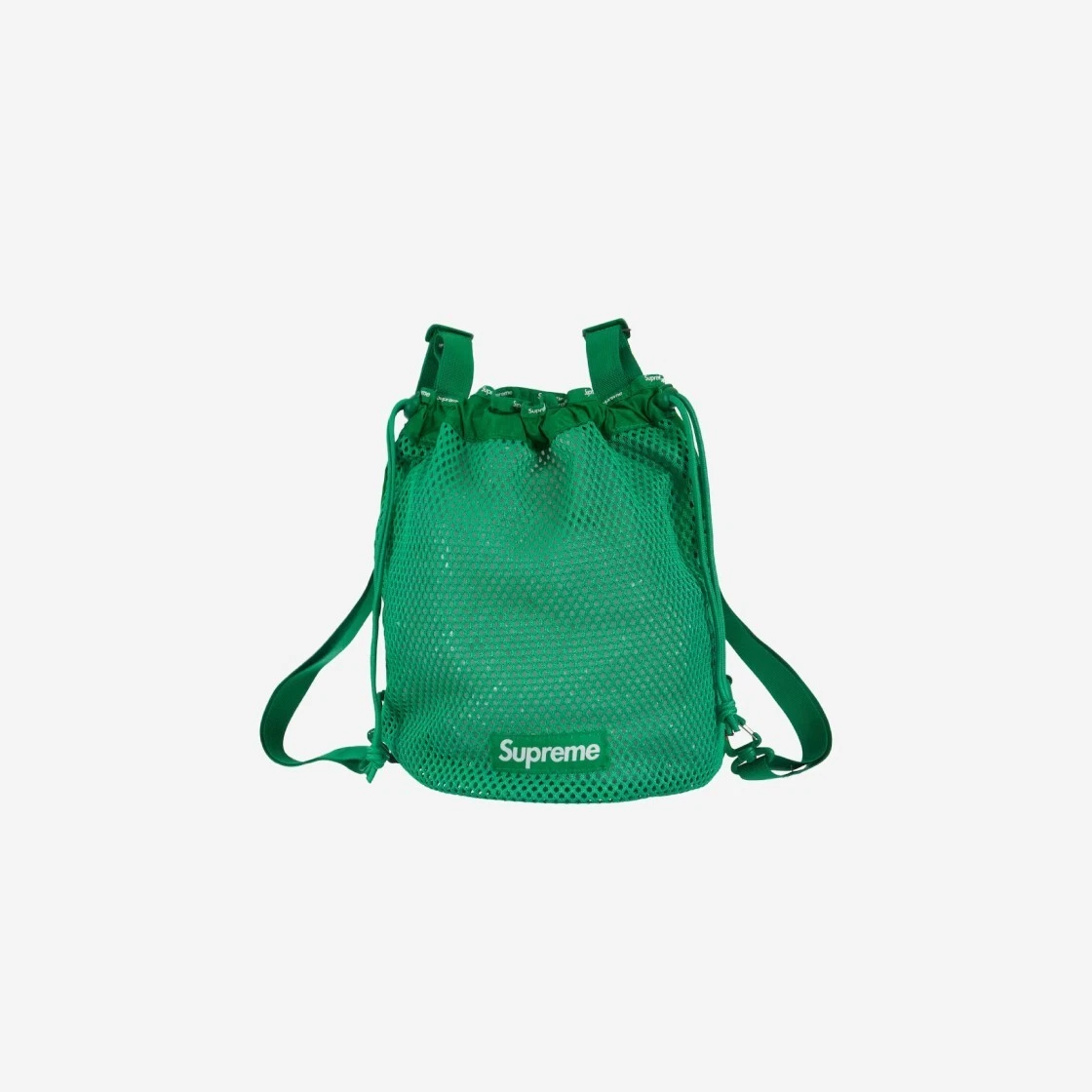 Petit sac à dos Supreme Mesh vert   23SS  