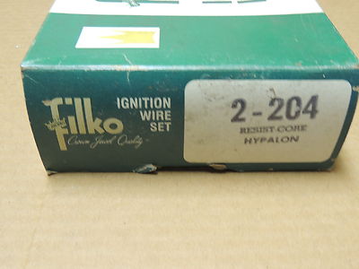 Filko 2-204 Ignition Spark Plug Wire Set Fits Toyota 6 Cyl Engines