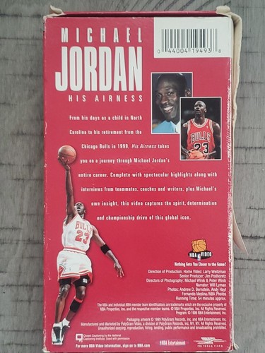 Michael Jordan: His Airness (VHS, 1999) - Picture 3 of 7