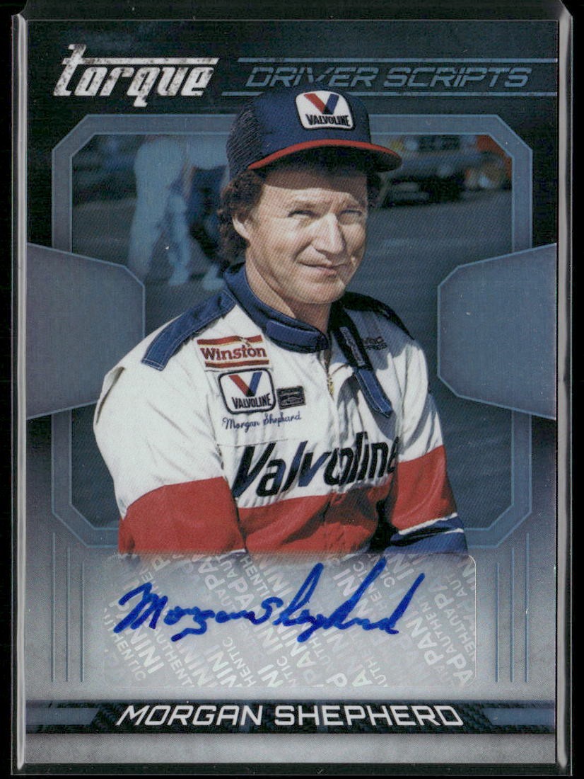 2017 Panini Torque #DS-MS Morgan Shepherd Driver Scripts