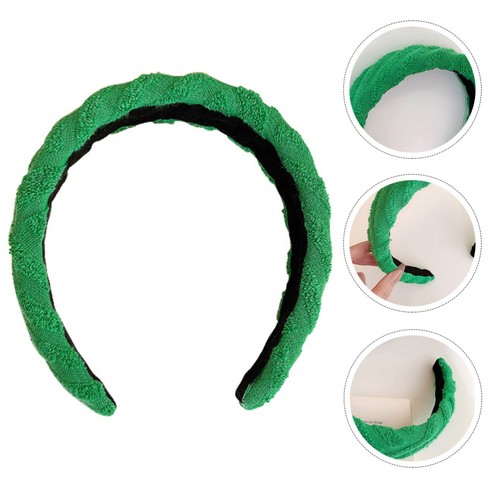 Fascia per capelli a righe verdi Miss Patricks Day fascia per capelli Patrick's festa