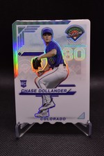 Chase Dollander Rookie /30 2025 Panini Prospect Edition Die Cut Prizm Rockies