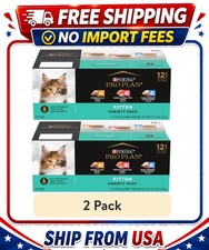 2 Pack Purina Pro Plan Development, High Protein Variety Pack, Wet Kitten Food