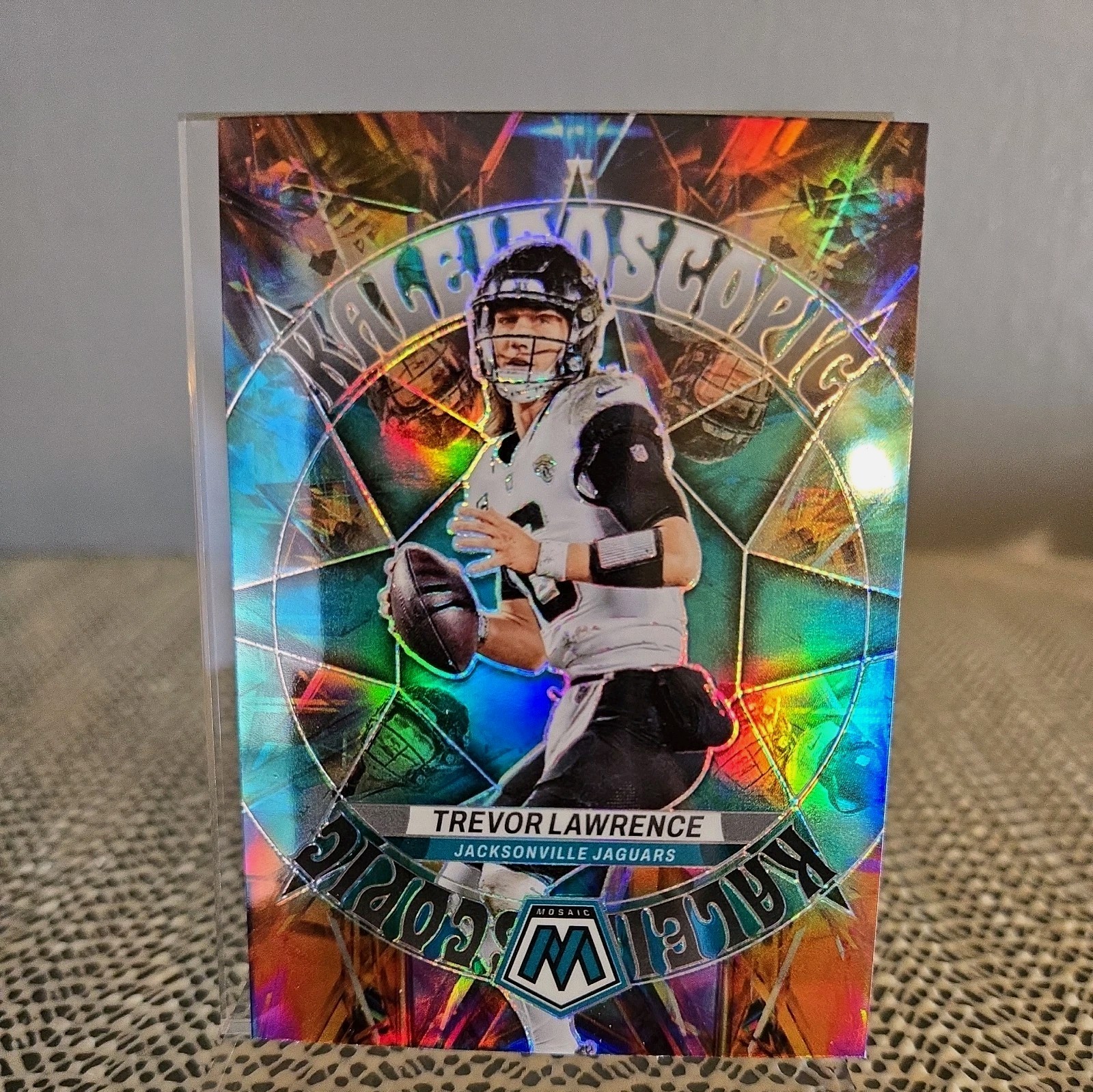 TREVOR LAWRENCE - 2023 Mosaic Kaleidoscopic Insert - #KA-10 SSP Case Hit 