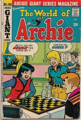ARCHIE Bronze Age : World of Archie #208 (Harry Lucey) Samm Schwartz (GIANT)