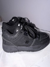 AMIRI All Black Beautiful Crystal Sneaker, US...