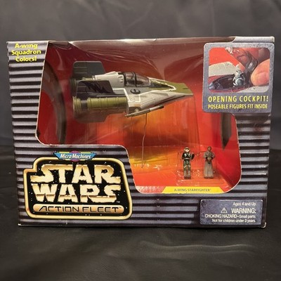 Star Wars Micro Machines Action Fleet A-Wing Starfighter (Mothma) - Galoob 1996