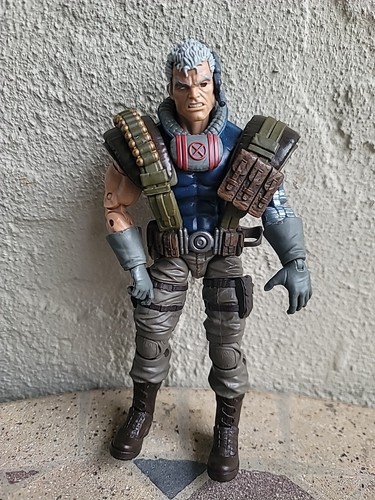 Marvel Legends Cable X-Force Sasquatch Wave Action Figure Nice Shape.no ...