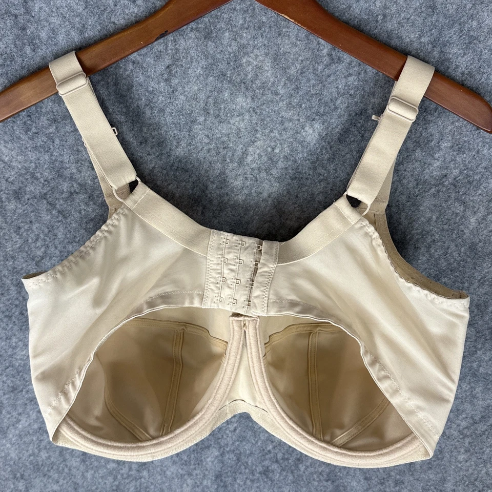 Elomi Underwire Bra Womens Size 38H Tan Nude Energise Full Coverage Support - Image 2 of 4