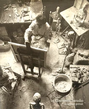 In Giacometti's Studio: An Intimate Portrait. Collectible hard cover, VG