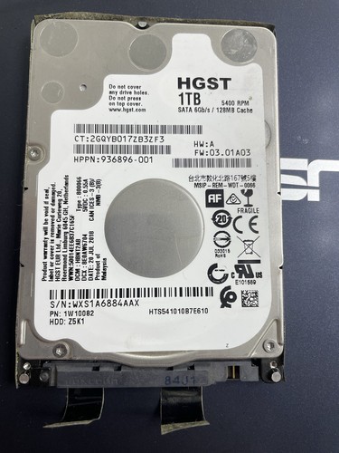 Joblot For 2 Hard Drives 1TB AND 160GB - Picture 3 of 4