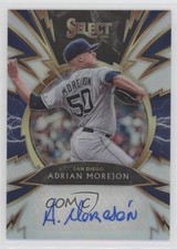 2020 Panini Select Sparks Signatures Holo Prizm 69/99 Adrian Morejon Auto 01rb