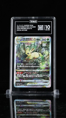 #ad #ad TAG 10 GEM MINT Japanese Pokemon 2022 Leafeon VSTAR 210 172 VSTAR Universe s12a $130.00