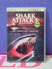 Shark Attack 3: Megalodon (DVD 2002) Horror Jenny McShane RARE Out Of Print