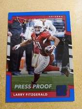 2017 Donruss Blue Press Proof Larry Fitzgerald  #21
