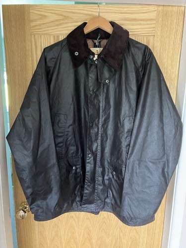 Barbour Bedale Wax Jacket 44R Rustic Brown