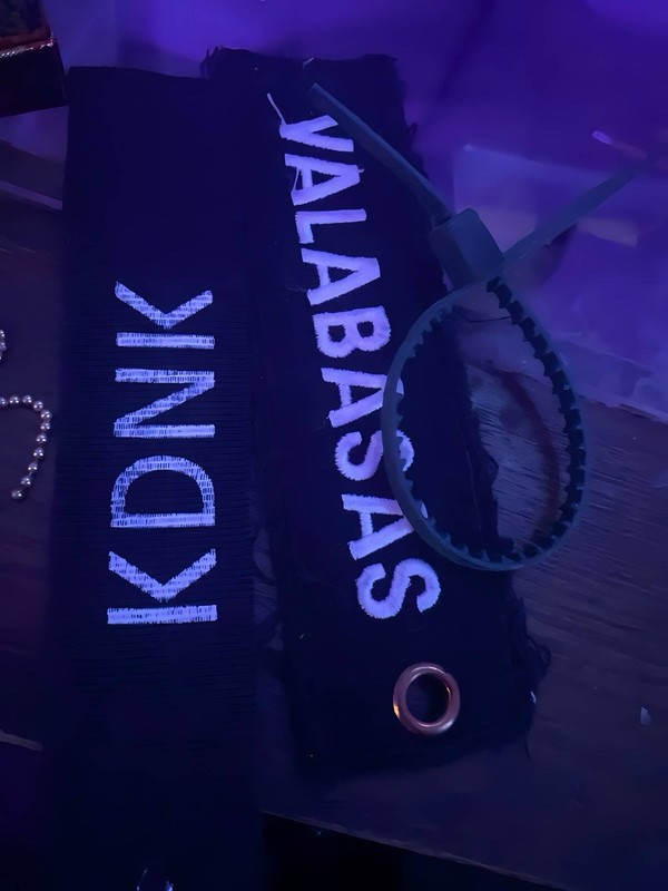 off white, valabasas , kdnk tags