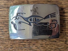 Lawrence Saufkie (?) Belt Buckle - Roadrunner (2 x 3")