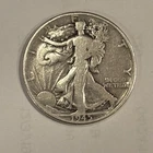 1945 50C Walking Liberty Half Dollar BU