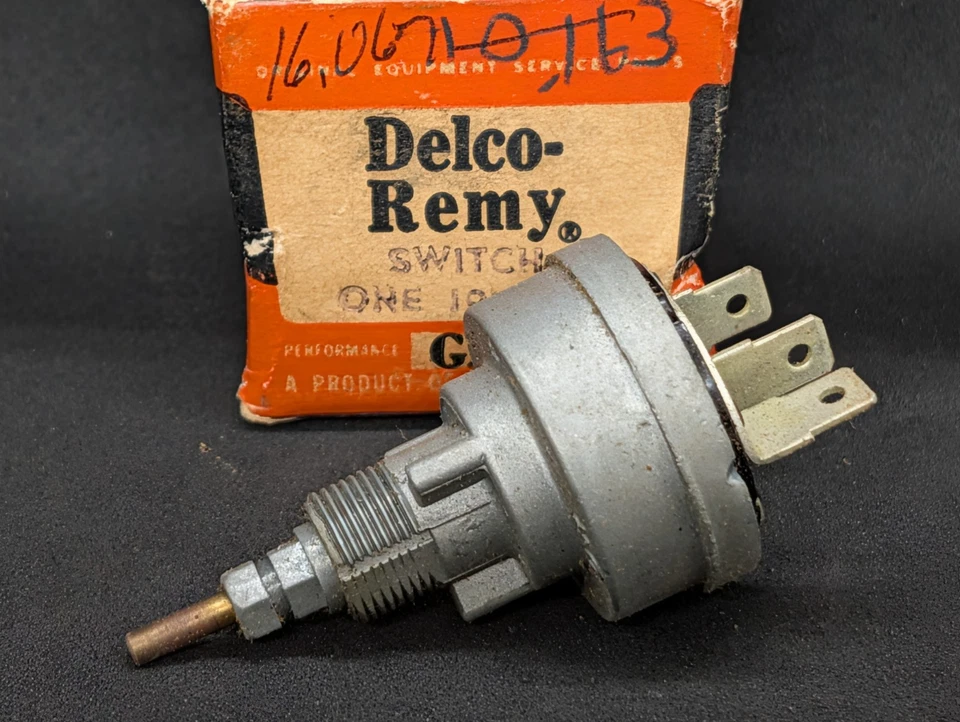 Nuevo de Lote Antiguo 1963 Buick Special Skylark 61-63 Oldsmobile F85 Interruptor de Limpiaparabrisas de Dos Velocidades Foto 2 de 4