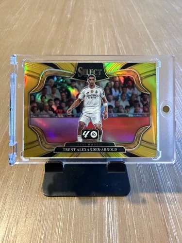 2025-26 Panini Select La Liga Trent Alexander-Arnold Field Level GOLD PRIZM 1/10