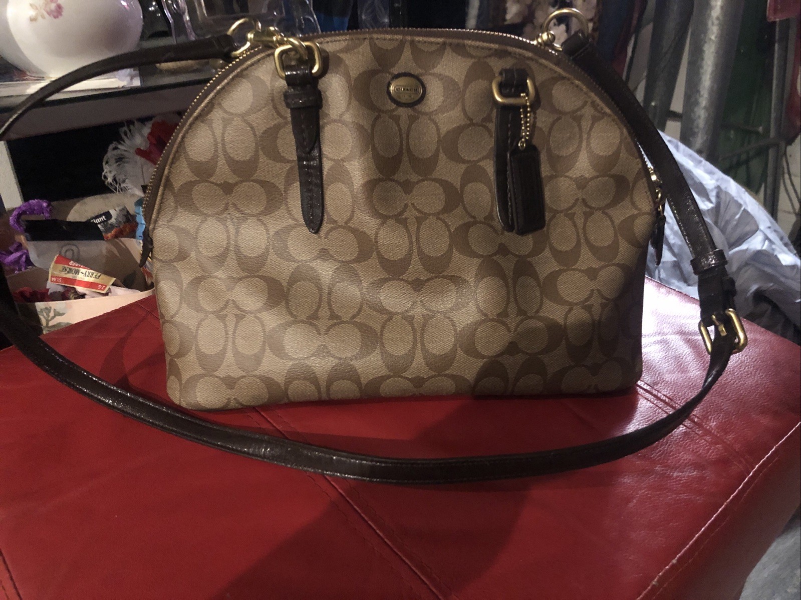 coach handbags used medium