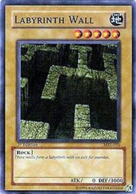 Labyrinth Wall - MRL-055 - Common - Unlimited Edition - Lightly Played