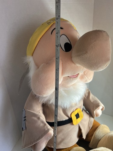 Disney Store Sneezy Jumbo Large Plush Snow White Seven Dwarfs 27" (READ) - Picture 14 of 15
