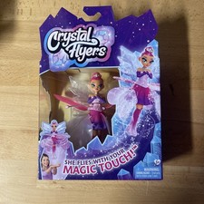 Crystal Flyers, Magical Flying Doll with Crystal Wings, Interactive Kids Toys