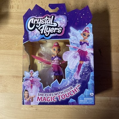 Crystal Flyers, Magical Flying Doll with Crystal Wings, Interactive Kids Toys
