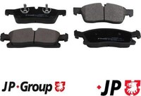 JP Group 1363606910 Bremsbelagsatz FüR Scheibenbremse Bremsbelagsatz