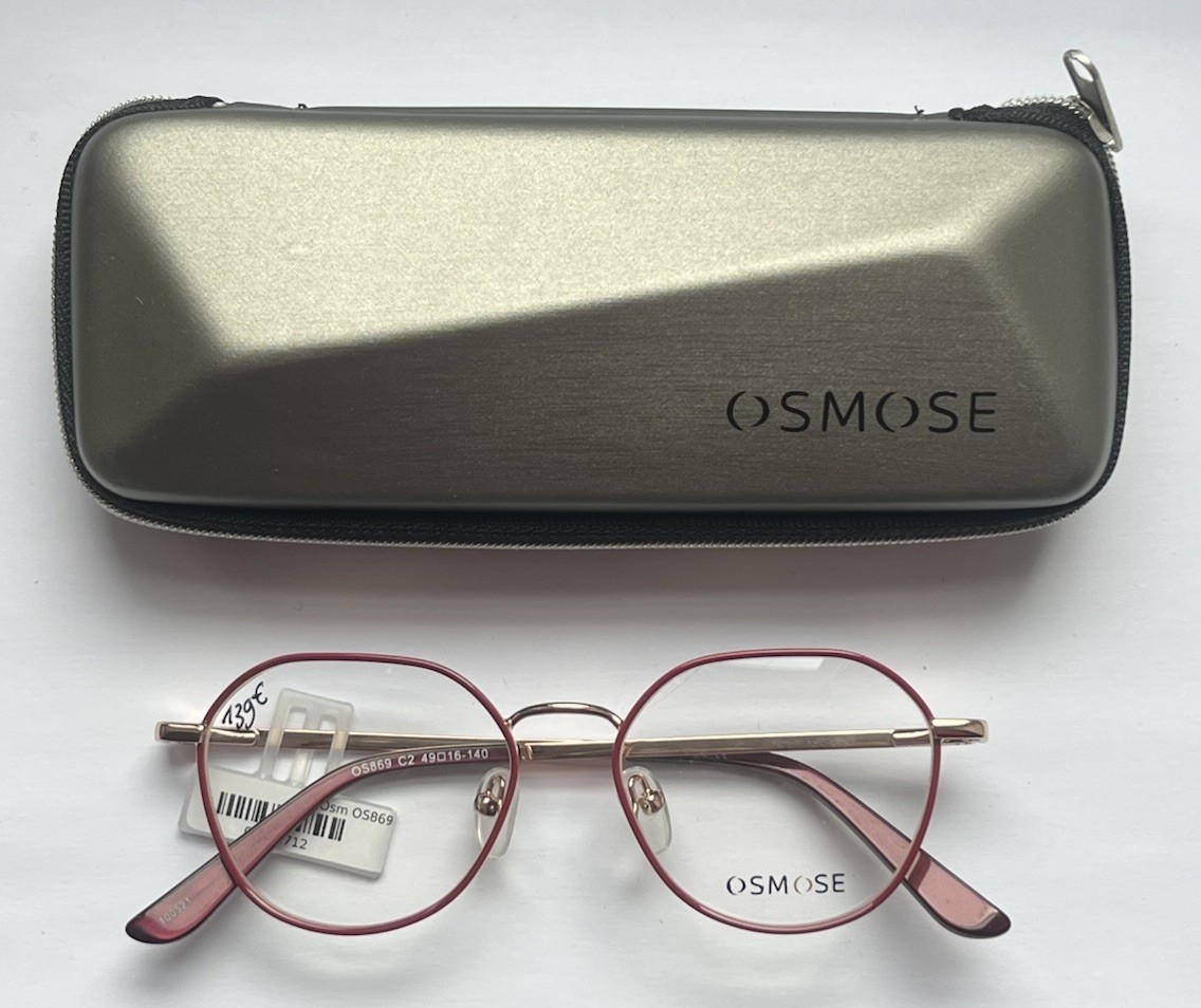 Lunettes de vue femme Osmose OS869 monture élégante acétate écaille