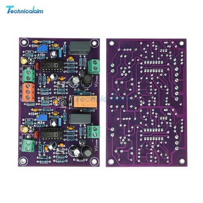DC12-15V Positive&Negative Power Supply Professional VU Meter Head Driver Board