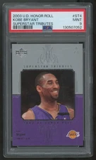 2003-04 Upper Deck Honor Roll Kobe Bryant Superstar Tributes #ST4 PSA 9