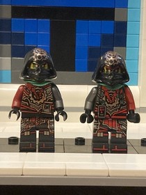 Lego Ninjago Hands Of Time 70626 Time Twins Acronix & Krux Minifigures - CUSTOM