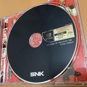 The King of Fighters DC Dreamcast 99 Evolution Portable Game Tested Used