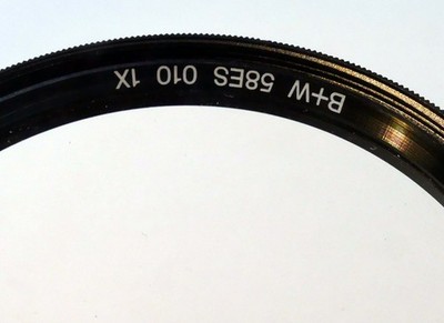 B+W 58 010 UV 58ES Filter made in Germany, OEM