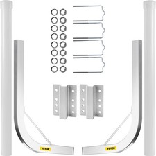 VEVOR 60 Inch Boat Trailer Guide on with PVC Covers Adjustable Width for Ski ...