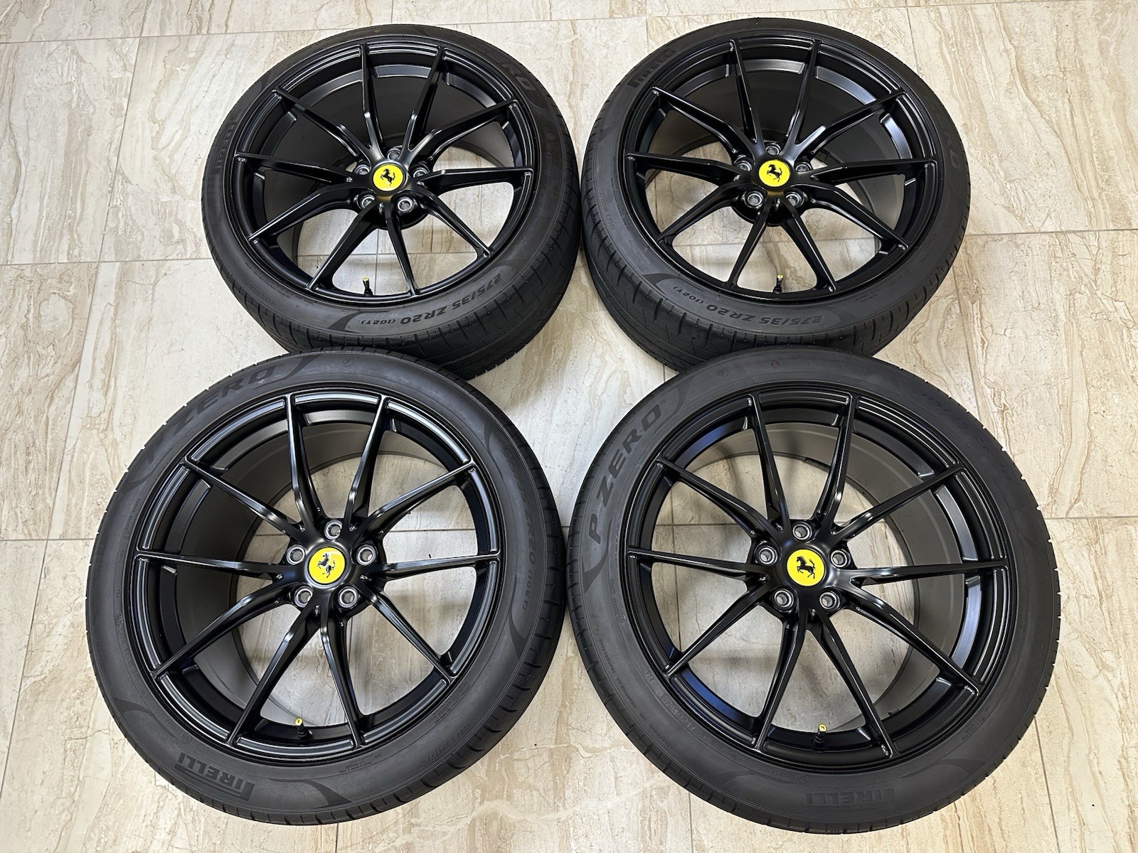 Ferrari 812 Superfast/F12 TdF Style OEM Takeoff 20” Wheels, Complete