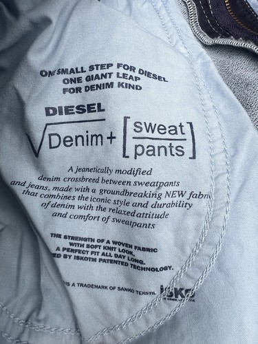 Diesel Fayza-Ne Stretch 069CC Sweat Pants W31 Ungetragen - Bild 15 von 18