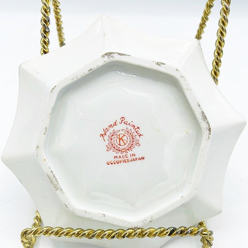 Occupied Japan Pageant Dancers 4.5" Mini Decorative Plate - Picture 3 of 8