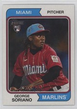 2023 Topps Heritage High Number SP George Soriano #711 qc6