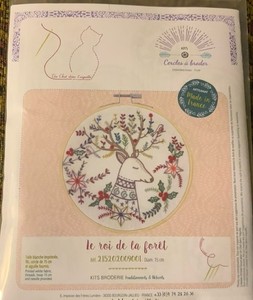 Embroidery Kit - Reindeer