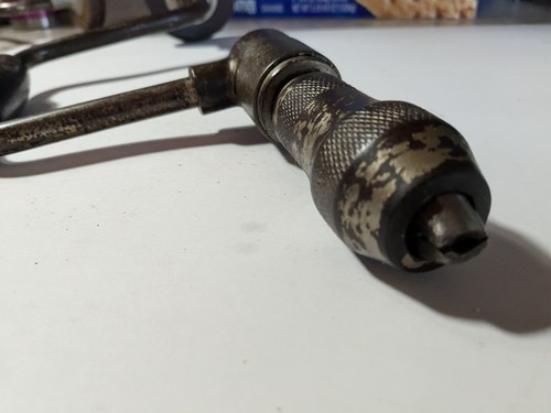 Vintage Stanley No. 921- 10" Concealed Ratcheting Auger Bit Brace - Picture 7 of 7