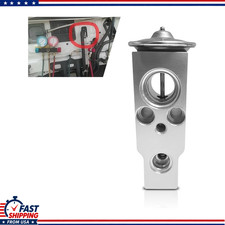 Universal Car Air Conditioning Expansion Valve Silver 1 Pc