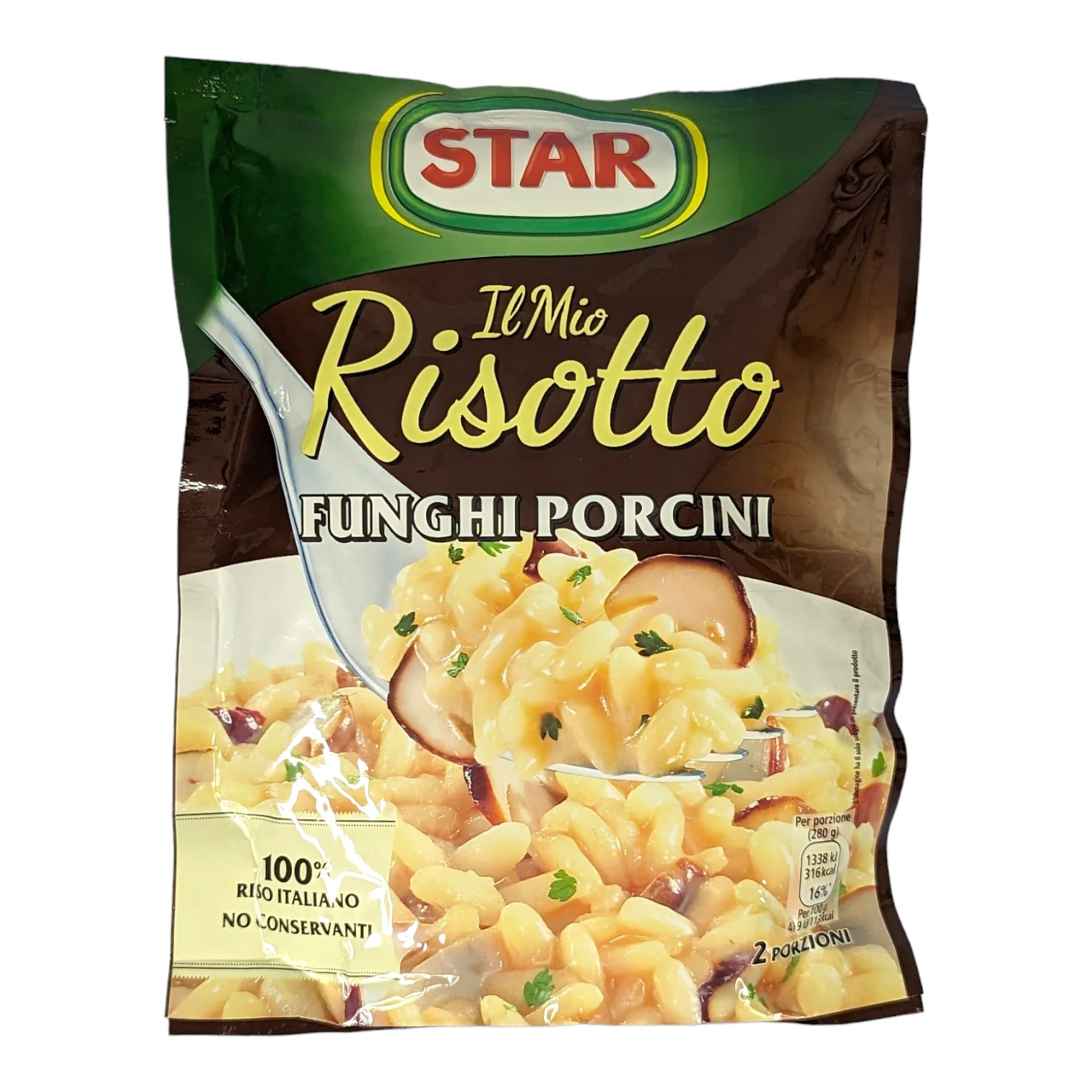 Star Il Mio Risotto Funghi Porcini - Porcini Mushroom Risotto 175g sachet
