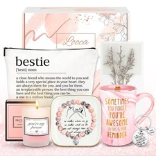Best Friend Birthday Gifts for Women long distance friendship gifts, pink
