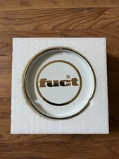 FUCT Ceramic Ashtray White/Gold Brand New